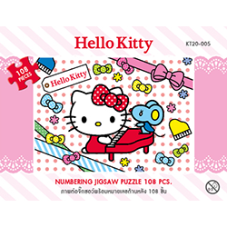 จิ๊กซอว์ 108ชิ้น Hello Kitty ฮัลโหล คิตตี้